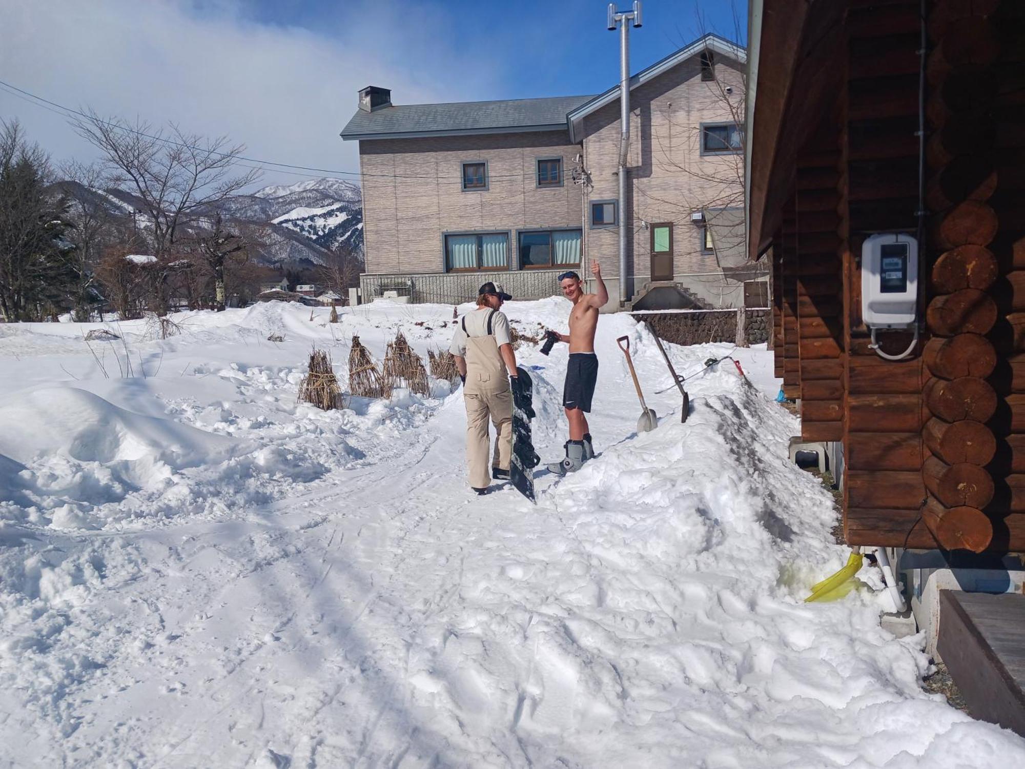 Log Cottage Villa Happo Хакуба Екстериор снимка
